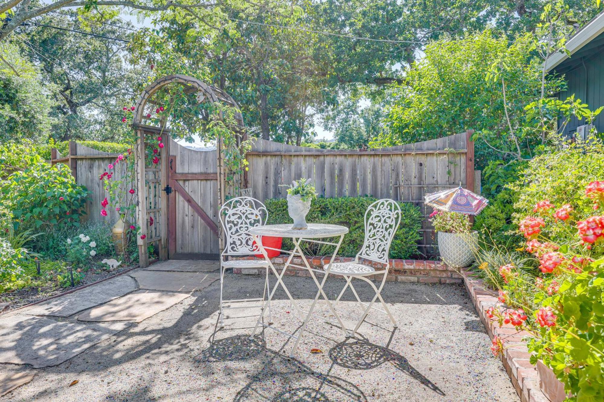 Romantic Casita With Garden And Deck 2 Miles To Plaza! โซโนมา ภายนอก รูปภาพ
