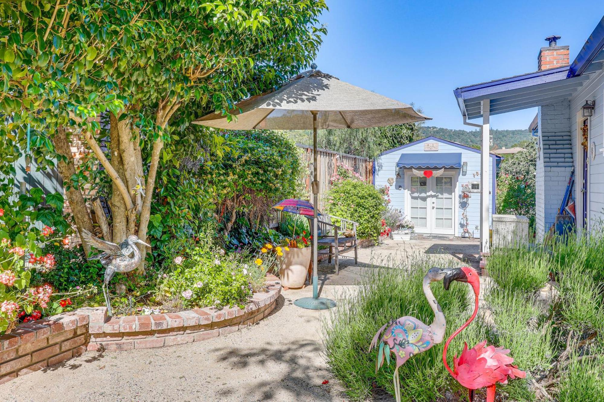 Romantic Casita With Garden And Deck 2 Miles To Plaza! โซโนมา ภายนอก รูปภาพ